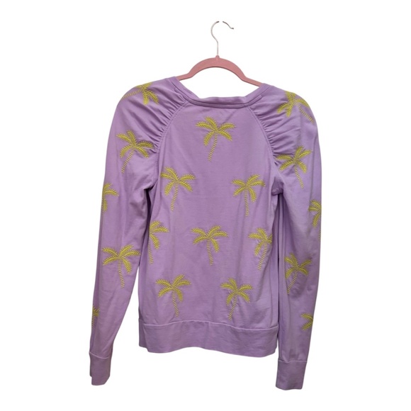 Lilly Pulitzer Aldean palm sweatshirt - Picture 3 of 9